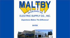 Desktop Screenshot of maltbyelectric.com