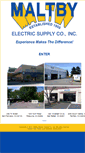 Mobile Screenshot of maltbyelectric.com